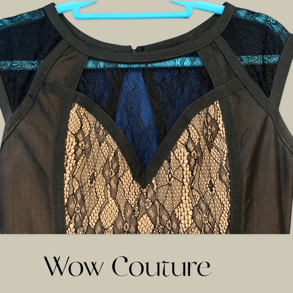 Wow Couture Bandage Cocktail Dress, Size Small - Picture 2 of 9